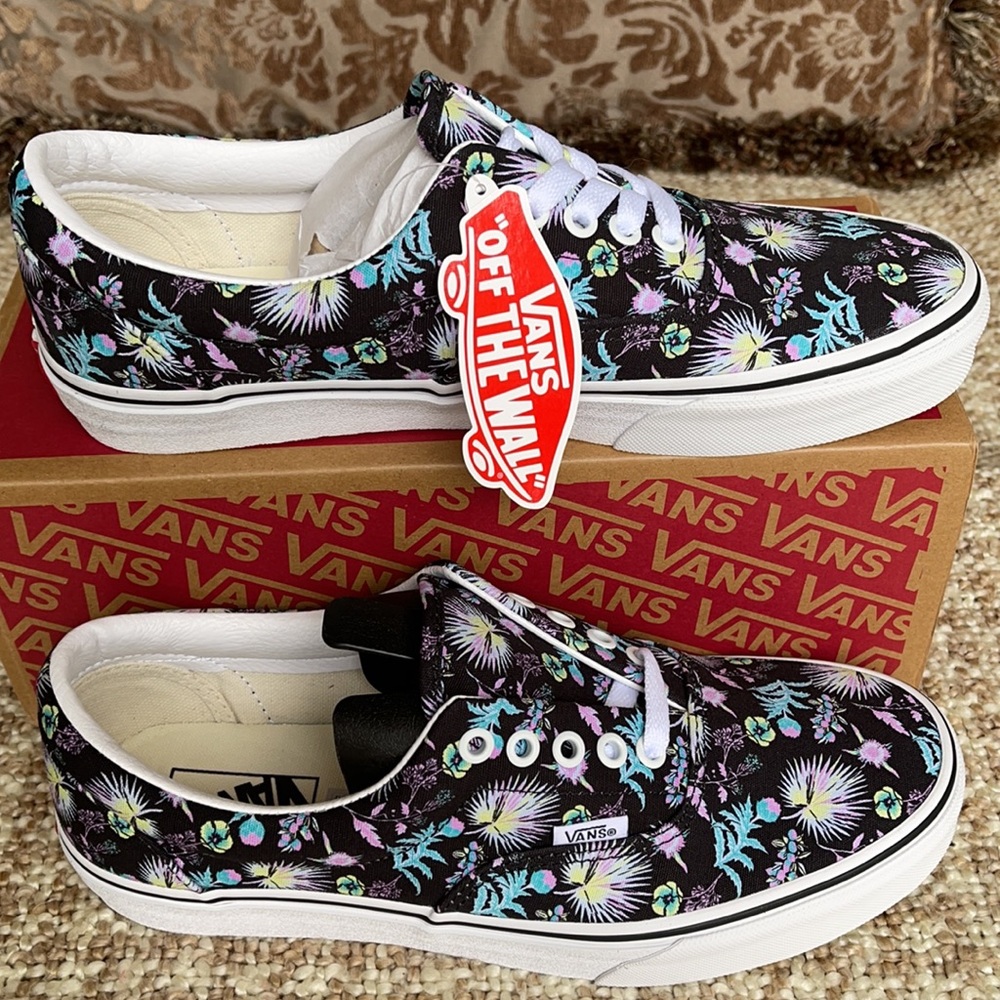 Vans Era Paradise Floral Black/True White WMNS - Picture 4 of 16